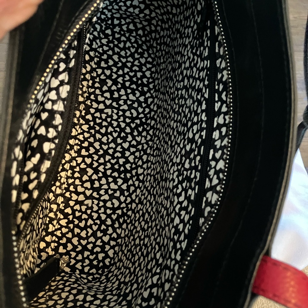 Brighton Fashionista Love Me Do Large Leather Heart Tote, Dust Cover and Pouch - Picture 8 of 11